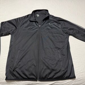 Nike Men’s Black Full-Zip Performance Jacket